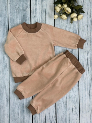 Купить оптом 343. Костюм ясельный, 80% хлопок, 20% ПЭ 80-86-92 в Хасавюрте